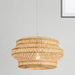 1 Bulb Handmade Pendant Lighting Traditional Bamboo Hanging Light Fixture in Wood Clearhalo 'Ceiling Lights' 'Pendant Lights' 'Pendants' Lighting' 268008_fdfef6ad-c84c-4981-810e-29da9a4bc760
