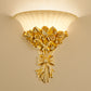 Modern Rose Flush Sconce Light Exquisite 1 Light Resin Wall Lighting Ideas in Beige Clearhalo 'Wall Lamps & Sconces' 'Wall Lights' Lighting' 268328