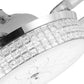 Crystal Round Ceiling Fan Light Contemporary LED Ceiling Mounted Fixture in Silver/Gold with Remote Control/Wall Control/Remote Control and Wall Control Clearhalo 'Ceiling Fans with Lights' 'Ceiling Fans' 'Modern Ceiling Fans' 'Modern' Lighting' 269119