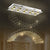 10 Heads Bend Flush Mount Contemporary Crystal Ceiling Light Fixture in Nickel Nickel Clearhalo 'Ceiling Lights' 'Close To Ceiling Lights' 'Close to ceiling' 'Flush mount' Lighting' 271805