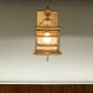 Brass Square Wall Lamp Traditionalist Metal 1 Light Living Room Wall Mount Lighting Clearhalo 'Wall Lamps & Sconces' 'Wall Lights' Lighting' 275121