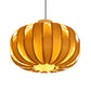 Modernism 1 Bulb Pendant Lighting Beige Lantern Hanging Light Fixture with Wood Shade Clearhalo 'Ceiling Lights' 'Modern Pendants' 'Modern' 'Pendant Lights' 'Pendants' Lighting' 276217