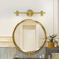 2/3/4-Light LED Tube Vanity Lamp Traditional Brass Metal Wall Sconce Lighting for Bathroom Clearhalo 'Vanity Lights' 'Wall Lights' Lighting' 277613