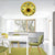 Yellow Ceiling Light, Flushmount Lighting with Art Glass Bowl Shade for Bedroom Tiffany Style Yellow Clearhalo 'Ceiling Lights' 'Close To Ceiling Lights' 'Close to ceiling' 'Flush mount' Lighting' 2801