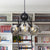 Orb Living Room Chandelier Lamp Amber/Clear/Smoke Gray Glass 3/9/12 Lights Industrial Ceiling Light with Sputnik Design, 13"/27.5"/34" Wide 3 Smoke Gray 13" Clearhalo 'Cast Iron' 'Ceiling Lights' 'Chandeliers' 'Clear' 'Industrial Chandeliers' 'Industrial' 'Metal' 'Middle Century Chandeliers' 'Modern' 'Rustic Chandeliers' 'Tiffany' 'Traditional Chandeliers' Lighting' 282356