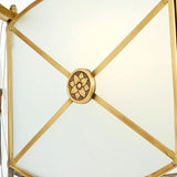 4 Lights Chandelier Pendant Light Colonial Scalloped White Glass Suspension Lamp for Dining Room Clearhalo 'Ceiling Lights' 'Chandeliers' 'Glass shade' 'Glass' Lighting' 284182