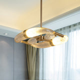 Gold Winding Chandelier Lamp Postmodern Ridged Crystal Living Room LED Hanging Light Fixture Clearhalo 'Ceiling Lights' 'Chandeliers' Lighting' options 284628
