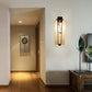Black Cloud/Trellis/Linear Wall Lighting Traditional 1 Light Corridor Sconce with Cylinder Shade Clearhalo 'Wall Lamps & Sconces' 'Wall Lights' Lighting' 285863