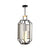 1 Light Tan Glass Hanging Pendant Traditional Black Cylinder Living Room Pendulum Light, 8"/10"/12" Wide Black Clearhalo 'Ceiling Lights' 'Chandeliers' 'Glass shade' 'Glass' 'Pendant Lights' 'Pendants' Lighting' 286200