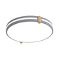 Macaron Drum Ceiling Lamp Simple Style Bedroom LED Flush Mount Lighting in Gray, 12"/16"/19.5" Wide Clearhalo 'Ceiling Lights' 'Close To Ceiling Lights' 'Close to ceiling' 'Flush mount' Lighting' 286549