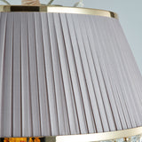 5 Lights Dome Ceiling Light Fixture Simple Style Blue/Gray Crystal Strand Chandelier Pendant Light Clearhalo 'Ceiling Lights' 'Chandeliers' Lighting' options 286919