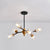 Nordic Bubble Hanging Lamp Kit Clear/Amber/Smoke Gray Dimpled Glass 6/10 Heads Chandelier Lamp for Dining Room 6 Clear Clearhalo 'Ceiling Lights' 'Chandeliers' 'Clear' 'Glass shade' 'Glass' 'Industrial' 'Modern Chandeliers' 'Modern' 'Tiffany' 'Traditional Chandeliers' Lighting' 288669