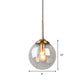 Contemporary Globe Hanging Light Amber/Clear/Smoke Gray Glass 1 Head Bedroom Pendant Light Fixture Clearhalo 'Ceiling Lights' 'Modern Pendants' 'Modern' 'Pendant Lights' 'Pendants' Lighting' 288969