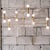 3 Tiers Hanging Chandelier Modern Metal 12 Lights Gold Hanging Lamp Kit for Bedroom Gold Clearhalo 'Ceiling Lights' 'Chandeliers' 'Modern Chandeliers' 'Modern' Lighting' 289102