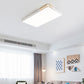 White Rectangular Ceiling Fixture Nordic Style LED Metal Flush Mount Lamp for Living Room Clearhalo 'Ceiling Lights' 'Close To Ceiling Lights' 'Close to ceiling' 'Flush mount' Lighting' 291040