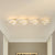 Minimalist LED Coral Flush Mount Lamp White Acrylic 4/5-Head Living Room Ceiling Lighting in Warm/White Light - 4 - White - Warm - Clearhalo - 'Ceiling Lights' - 'Close To Ceiling Lights' - 'Close to ceiling' - 'Flush mount' - Lighting' - 291732