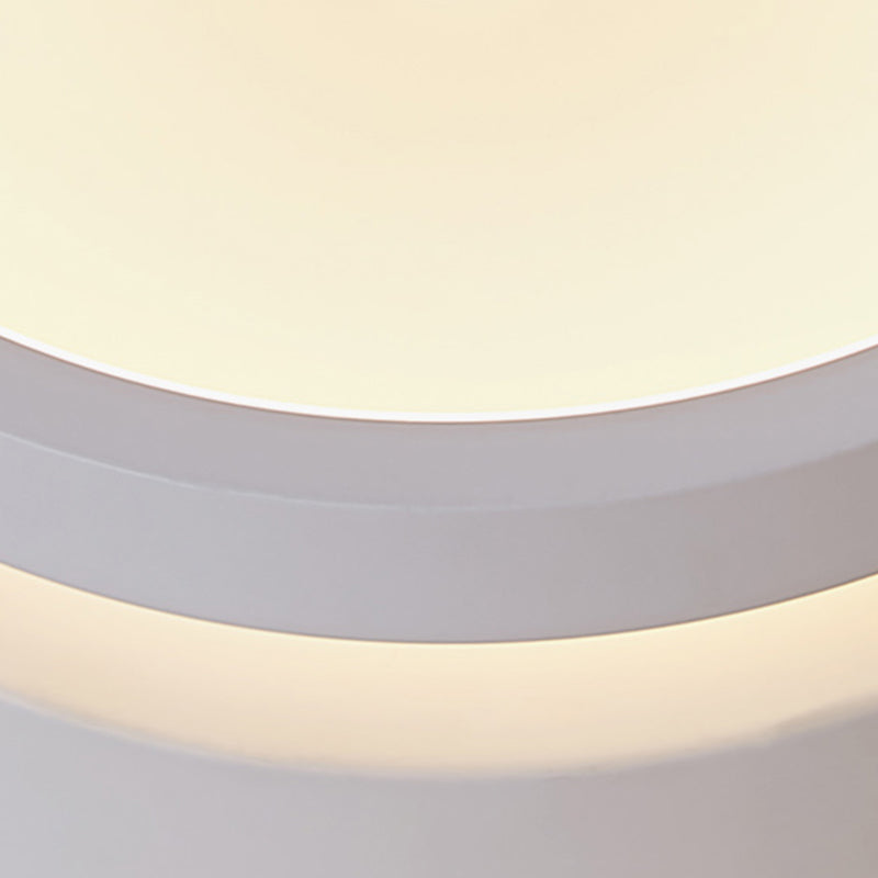 Triangular Flush Lighting Modernity Acrylic LED White Ceiling Mount Light in Warm/White Light Clearhalo 'Ceiling Lights' 'Close To Ceiling Lights' 'Close to ceiling' 'Flush mount' Lighting' 291757