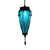 Conical Red/Yellow/Blue Glass Pendant Light Fixture Vintage Style 1 Light Restaurant Down Lighting Light Blue Clearhalo 'Ceiling Lights' 'Glass shade' 'Glass' 'Pendant Lights' 'Pendants' Lighting' 292622
