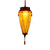 Conical Red/Yellow/Blue Glass Pendant Light Fixture Vintage Style 1 Light Restaurant Down Lighting Yellow Clearhalo 'Ceiling Lights' 'Glass shade' 'Glass' 'Pendant Lights' 'Pendants' Lighting' 292623