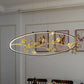 Gold Branch Pendant Ceiling Light Modernism Leaf Crystal Gold LED Chandelier Lighting Clearhalo 'Ceiling Lights' 'Chandeliers' Lighting' options 293492