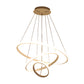 31.5"/39" Wide Ring Pendant Light Fixture Simple Style Acrylic White LED Chandelier Lamp, Warm/White Light Clearhalo 'Ceiling Lights' 'Chandeliers' 'Modern Chandeliers' 'Modern' Lighting' 295293