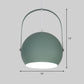 Bubble Hanging Light Contemporary Metal 1 Light Dining Room Down Lighting in Green Clearhalo 'Ceiling Lights' 'Modern Pendants' 'Modern' 'Pendant Lights' 'Pendants' Lighting' 295643