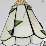 Baroque Conical Chandelier Lighting 9/11 Lights Cut Glass Hanging Light Fixture in White and Gold Clearhalo 'Ceiling Lights' 'Chandeliers' 'Industrial' 'Middle Century Chandeliers' 'Tiffany Chandeliers' 'Tiffany close to ceiling' 'Tiffany' Lighting' 295979