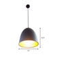 Domed Pendant Light Minimalist Metal 1 Light Black Hanging Lamp Kit for Restaurant Clearhalo 'Ceiling Lights' 'Modern Pendants' 'Modern' 'Pendant Lights' 'Pendants' Lighting' 296153