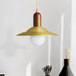 Modern Saucer Metal Hanging Lamp Kit 1 Light Suspension Pendant in Brass for Dining Room Clearhalo 'Ceiling Lights' 'Modern Pendants' 'Modern' 'Pendant Lights' 'Pendants' Lighting' 296199