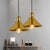 1 Light Metal Pendant Lighting Industrial Style Brass Conical Dining Room Hanging Lamp Brass Clearhalo 'Art Deco Pendants' 'Cast Iron' 'Ceiling Lights' 'Ceramic' 'Crystal' 'Industrial Pendants' 'Industrial' 'Metal' 'Middle Century Pendants' 'Pendant Lights' 'Pendants' 'Tiffany' Lighting' 314493