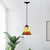 1 Light Bell Ceiling Pendant Mediterranean Red/Pink/Blue Cut Glass Suspension Lighting for Kitchen Red Clearhalo 'Ceiling Lights' 'Industrial' 'Middle Century Pendants' 'Pendant Lights' 'Pendants' 'Tiffany close to ceiling' 'Tiffany Pendants' 'Tiffany' Lighting' 317853