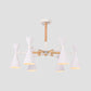Modern Pendant Lights Metal 6 Lights Pendant Lamps for Living Room White Clearhalo 'Ceiling Lights' 'Chandeliers' Lighting' options 32269_5e1bacdb-9d25-407c-be7b-3c5b993e644f