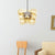 Modern 9 Heads Chandelier Light Chrome Orb Pendant Lighting Fixture with Amber Glass Shade Amber Clearhalo 'Ceiling Lights' 'Chandeliers' 'Close To Ceiling Lights' 'Glass shade' 'Glass' 'Modern Chandeliers' 'Modern' Lighting' 324819