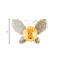 Modern Butterfly Bubble Crystal Sconce LED Wall Mounted Light Fixture in Gold for Bedroom Clearhalo 'Modern wall lights' 'Modern' 'Wall Lamps & Sconces' 'Wall Lights' Lighting' 328666
