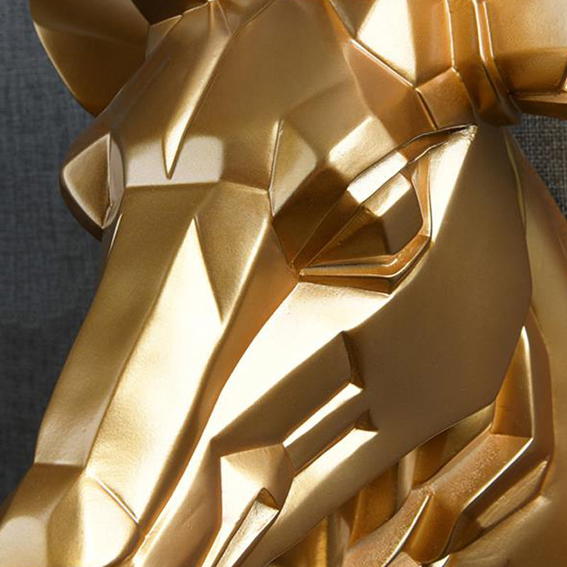 Elk Resin Wall Mounted Lamp Loft Style 1 Head Black/White/Gold Sconce Light with Diamond Cage Shade, 14.5"/19.5" W Clearhalo 'Wall Lamps & Sconces' 'Wall Lights' Lighting' 333325