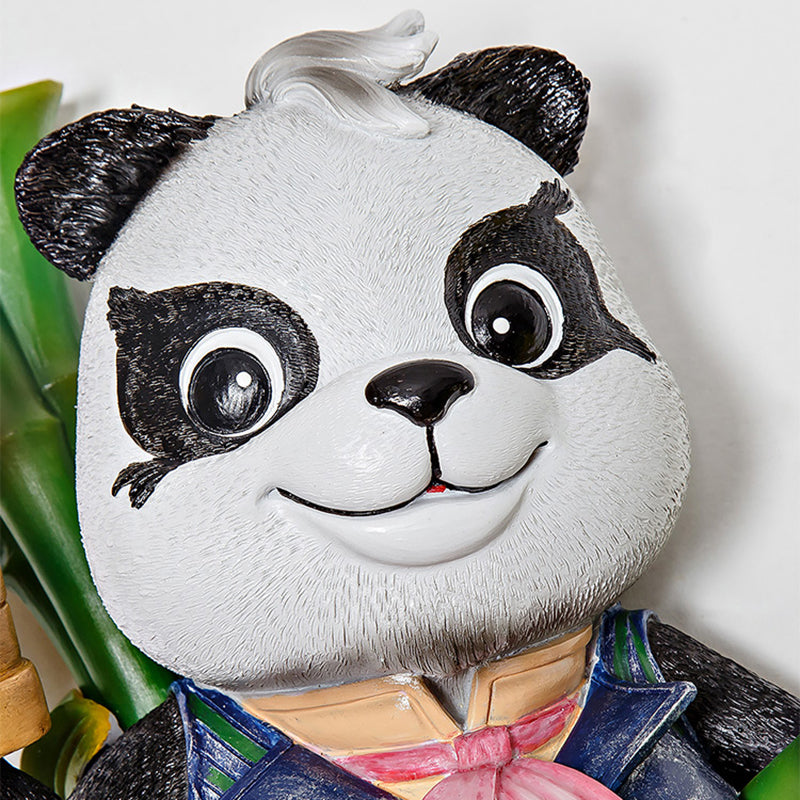 Dome Shade Wall Mount Light Loft Style Clear Crystal 1 Bulb Hallway Wall Lighting with Panda Backplate in Black/Red/Yellow Clearhalo 'Wall Lamps & Sconces' 'Wall Lights' Lighting' 333436