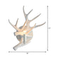 Candle Resin Sconce Lighting Classic Single Bulb Indoor Wall Mounted Lamp with Antler Clearhalo 'Wall Lamps & Sconces' 'Wall Lights' Lighting' 335739