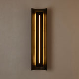 1 Bulb Bedroom Wall Light Contemporary Black LED Wall Mounted Lighting with Curve Metal Shade Clearhalo 'Cast Iron' 'Glass' 'Industrial' 'Modern wall lights' 'Modern' 'Tiffany' 'Traditional wall lights' 'Wall Lamps & Sconces' 'Wall Lights' Lighting' 340352