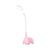 Plastic Flexible Gooseneck Desk Light 1 Head Modern Kids Desk Lamp for Dormitory Pink Clearhalo 'Desk Lamps' 'Lamps' Lighting' 35600
