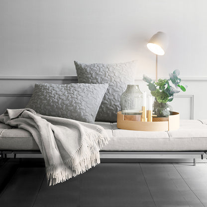 Tapered Wall Mounted Light Modern Metal 4" W 1 Bulb Black/Gray/White Wall Light Sconce for Bedroom White Clearhalo 'Cast Iron' 'Glass' 'Industrial' 'Modern wall lights' 'Modern' 'Tiffany' 'Traditional wall lights' 'Wall Lamps & Sconces' 'Wall Lights' Lighting' 380502