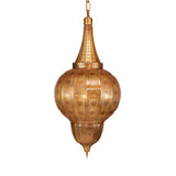 Brass Sphere Pendant Chandelier Arabian Metal 7 Lights Restaurant Hanging Ceiling Light Clearhalo 'Ceiling Lights' 'Chandeliers' Lighting' options 381856