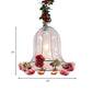 16"/23.5" W 1 Bulb Metal Pendant Light Fixture Industrial Chrome Bell Restaurant LED Hanging Lamp Kit with Rose Decor Clearhalo 'Art Deco Pendants' 'Cast Iron' 'Ceiling Lights' 'Ceramic' 'Crystal' 'Industrial Pendants' 'Industrial' 'Metal' 'Middle Century Pendants' 'Pendant Lights' 'Pendants' 'Tiffany' Lighting' 392302