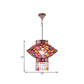 Metal Rust Suspension Lighting Lantern 1-Head Bohemian Hanging Lamp for Restaurant Clearhalo 'Ceiling Lights' 'Pendant Lights' 'Pendants' Lighting' 392710
