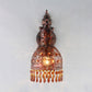 Copper 1 Light Wall Lamp Bohemian Metal Dome Wall Mounted Light Fixture with Crystal Accent for Living Room Clearhalo 'Wall Lamps & Sconces' 'Wall Lights' Lighting' 394631