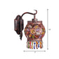 Metal Global Wall Lamp Sconce Vintage 1 Head Living Room Wall Lighting Fixture in Rust Clearhalo 'Wall Lamps & Sconces' 'Wall Lights' Lighting' 394665
