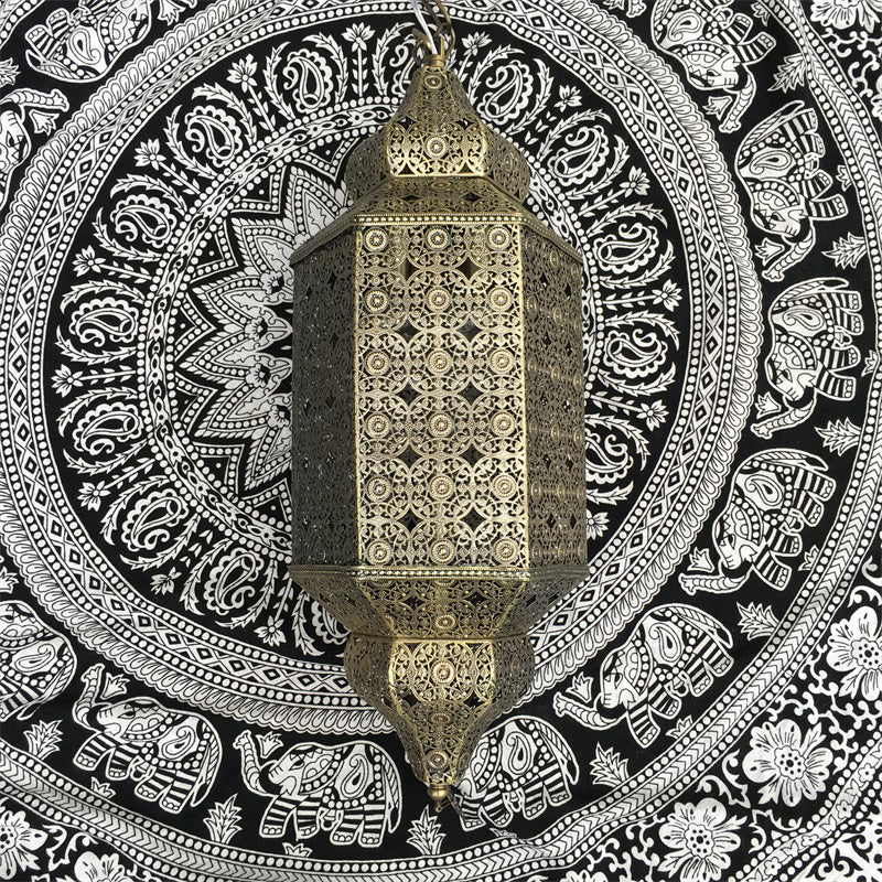 1-Light Hollowed Out Sconce Art Deco Bronze Finish Metal Arab Wall Flush Mounted Lamp Clearhalo 'Wall Lamps & Sconces' 'Wall Lights' Lighting' 400541