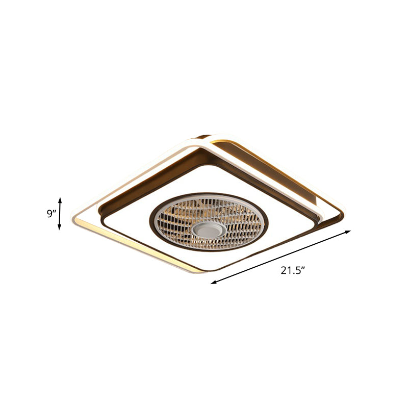 Square Led Fans 21.5