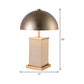 Gold Dome Nightstand Light Modernism 2 Heads Metal Night Table Lighting for Living Room Clearhalo 'Lamps' 'Table Lamps' Lighting' 405946