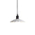 Modern Style Scalloped Shade Ceiling Pendant 10"/12" Width 1 Bulb Metal Hanging Ceiling Light in White White Clearhalo 'Art Deco Pendants' 'Cast Iron' 'Ceiling Lights' 'Ceramic' 'Crystal' 'Industrial Pendants' 'Industrial' 'Metal' 'Middle Century Pendants' 'Pendant Lights' 'Pendants' 'Tiffany' Lighting' 41079