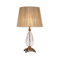 Contemporary 1 Bulb Table Light Beige Wide Flare Small Desk Lamp with Fabric Shade Clearhalo 'Lamps' 'Table Lamps' Lighting' 410850